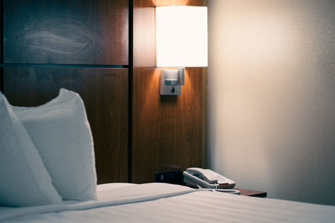 a lamp on a table